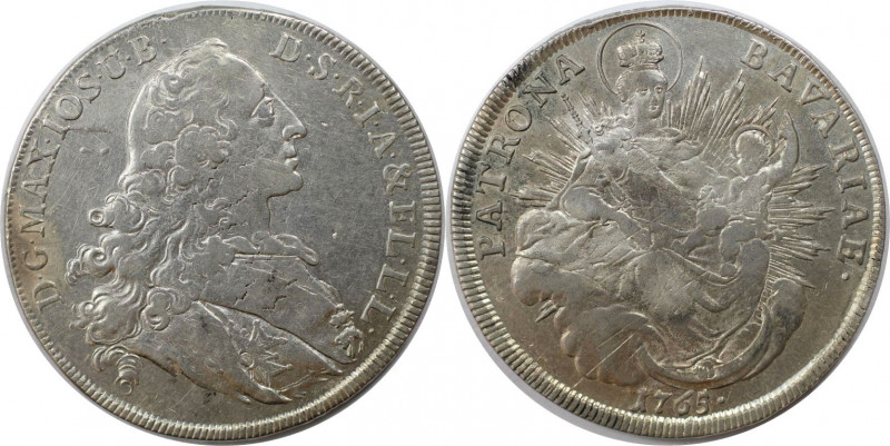 Altdeutsche Münzen und Medaillen, BAYERN / BAVARIA. Maximilian III. Joseph (1745...