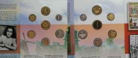 Weltmünzen und Medaillen, Israel, Lots und Sammlungen. Set 2005. KM MS96. Stempelglanz