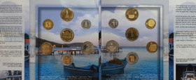 Weltmünzen und Medaillen, Israel, Lots und Sammlungen. Set 2006. KM MS100. Stempelglanz
