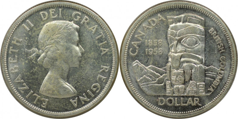 Weltmünzen und Medaillen, Kanada / Canada. Elisabeth II. 100 Jahre Kronkolonie B...