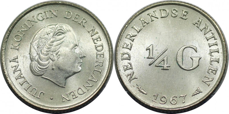Weltmünzen und Medaillen, Niederländische Antillen / Netherlands Antilles. Julia...