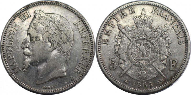 Europäische Münzen und Medaillen, Frankreich / France. Napoleon III. (1852-1870)...