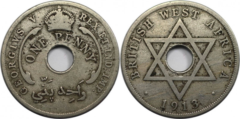 Weltmünzen und Medaillen, Westafrika / Western African. Britisch Westafrika. Geo...