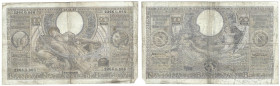 Banknoten, Belgien / Belgium. 100 Francs / 20 Belgas 15.11.1935. Pick 107. IV