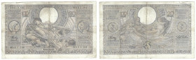 Banknoten, Belgien / Belgium. 100 Francs / 20 Belgas 29.01.1937. Pick 107. III