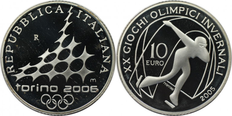 Europäische Münzen und Medaillen, Italien / Italy. XX. Olympische Winterspiele 2...