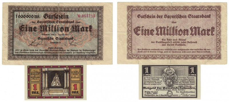 Banknoten, Deutschland / Germany, Lots und Sammlungen. Notgeld Dalhausen im Krei...