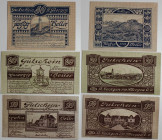 Banknoten, Österreich / Austria, Lots und Sammlungen. Notgeld Gutschein der Marktgemeinde St.Georgen i. Attergau.10, 20, 50 Heller 1920. Lot von 3 Ban...