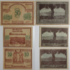 Banknoten, Österreich / Austria, Lots und Sammlungen. Notgeld Krummnussbaum, Gemeinde. 10, 20, 50 Heller 1920. Katalog Nr.0488IIa. Lot von 3 Banknoten...