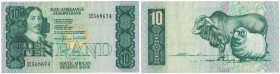 Banknoten, Südafrika / South Africa. 10 Rand ND (1982-1985). Pick 120c. I