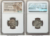 THESSALY. Thessalian League. Ca. 2nd-1st centuries BC. AR stater or double victoriatus (23mm, 6.17 gm, 1h). NGC MS 5/5 - 4/5. Philippus and Themistoge...