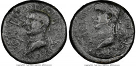 ARMENIAN KINGDOM. Kings of Armenia Minor. Aristobulus (AD 54-92), with Salome. AE (21mm, 7.00 gm, 12h). NGC VF 4/5 - 2/5. Nicopolis ad Lycum or Chalci...