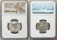 SYRIA. Antioch. Augustus (27 BC-AD 14). AR tetradrachm (25mm, 11h). NGC VF. Dated year 28 of the Actian Era and Cos. XII (4/3 BC). KAIΣAΡOΣ ΣE-BAΣTOV,...