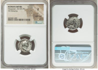 ANCIENT LOTS. Roman Imperial. Lot of four (4) AR denarii. NGC AG-Fine, flan flaw, edge filing, damage. Includes: Four AR denarii, various emperors and...