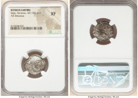 ANCIENT LOTS. Roman Imperial. Lot of five (5) AR denarii. NGC VF-XF, scratches. Includes: Five AR denarii, various emperors and types. Total of five (...