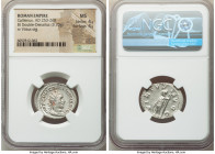 ANCIENT LOTS. Roman Imperial. Ca. early-mid 3rd century AD. Lot of three (3) AR and BI antoniniani. NGC Choice VF-MS. Includes: One AR and two BI anto...