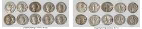 ANCIENT LOTS. Roman Imperial. Ca. mid-3rd century AD. Lot of ten (10) AR and BI antoniniani. XF-Choice AU. Includes: Ten Roman Imperial antoniniani, v...