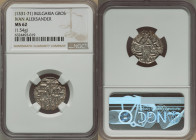 Ivan Aleksander Gros ND (1331-1371) MS62 NGC, D&D-9.1.2. 1.54gm. This Mint State coin features elaborate motifs. 

HID09801242017

© 2022 Heritage Auc...