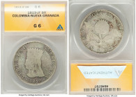 Nueva Granada 8 Reales 1819-JF G6 ANACS, KM78. Two year type. 

HID09801242017

© 2022 Heritage Auctions | All Rights Reserved