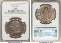Louis XVIII 5 Francs 1815-I VF25 NGC, Limoges mint, KM702.6. 

HID09801242017

© 2022 Heritage Auctions | All Rights Reserved