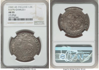 Charles I 1/2 Crown ND (1641-1643) AU55 NGC, Tower mint (under Parliament), Triangle-in-circle mm, S-2775. 15.05gm. 

HID09801242017

© 2022 Heritage ...