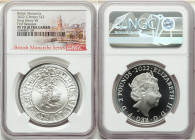 Elizabeth II silver Proof "King Henry VII" 2 Pounds (1oz ) 2022 PR70 Ultra Cameo NGC, KM-Unl. British Monarchs Series. First Releases. Limited Edition...