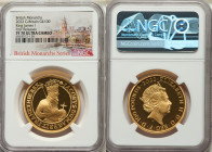 Elizabeth II gold Proof "King James I" 100 Pounds (1 oz) 2022 PR70 Ultra Cameo NGC, KM-Unl. Mintage: 610. British Monarchs Series. First releases. Sol...