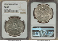 Estados Unidos "Caballito" Peso 1910 MS62 NGC, Mexico City mint, KM453. A Mint State Peso with a salt-silver tone. 

HID09801242017

© 2022 Heritage A...