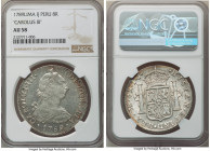 Charles III 8 Reales 1789 LM-IJ AU58 NGC, Lima mint, KM78a. Last year of type. Glowing luster beneath lightly toned surfaces. 

HID09801242017

© 2022...