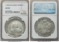 Elizabeth Rouble 1749-CПБ AU58 NGC, St. Petersburg mint, KM-C19b.4, Bit-264. 

HID09801242017

© 2022 Heritage Auctions | All Rights Reserved
