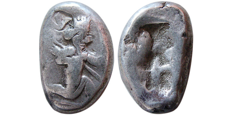 ACHAMENID EMPIRE. Time of Darius I to Xerxes II. Ca. 485-420 BC. AR Siglos (5.49...