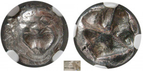 MYSIA, Parium. 500-450 BC. AR Hemidrachm. NGC-VF.