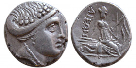 EUBOIA, Histiaia. 3rd-2nd centuries BC. AR Tetrobol.