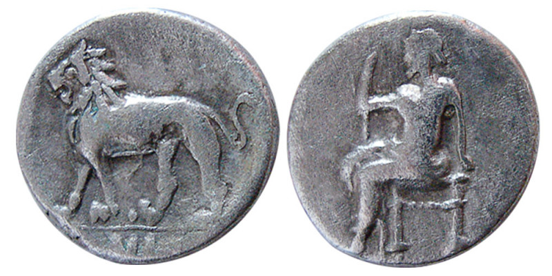 SELEUKID KINGS; Seleukos I Nikator. 312-281 BC. AR Drachm (2.59 gm; 13 mm). Baby...