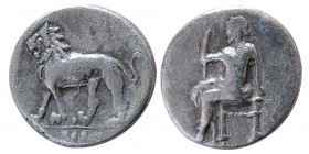 SELEUKID KINGS;  Seleukos I Nikator. 312-281 BC. AR Drachm. RRR.