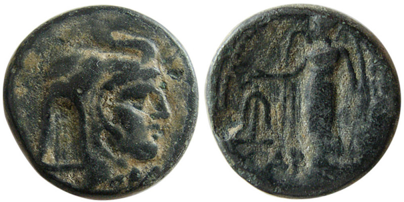 SELEUKID KINGS. Seleukos I Nikator. 312-280 BC. Æ (5.15 gm; 15 mm). Susa mint. D...