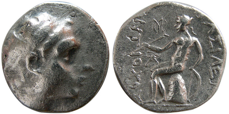 SELEUKID KINGS. Antiochos III. 223-187 BC. AR drachm (4.00 gm; 16 mm). Antioch, ...