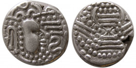 INDIA: Chalukyas of Gujarat, AD 950-1050. AR drachm.