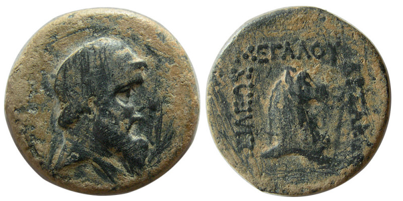 KINGS of PARTHIA. Mithradates I. (165/4-132 BC). Æ tetrachalkos (7.52 gm; 21 mm)...