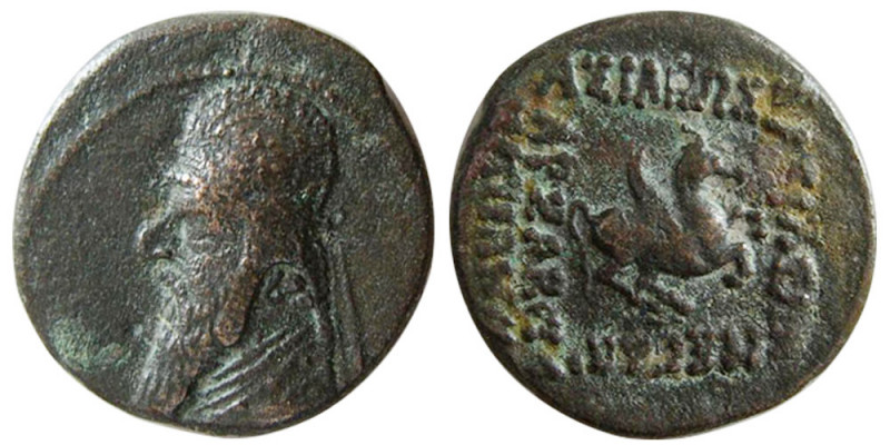KINGS of PARTHIA. Mithradates II. (121-91 BC). Æ tetrachalkos (2.91 gm; 16 mm). ...