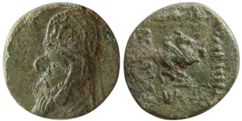 KINGS of PARTHIA. Mithradates II. (121-91 BC). Æ tetrachalkos (1.67 gm; 15 mm). ...