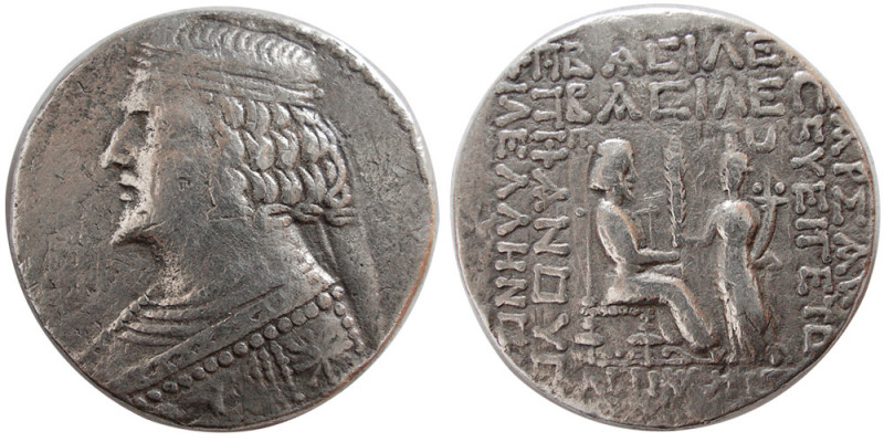 KINGS of PARTHIA. Phraates IV 38/7-2 BC. AR tetradrachm (14.29 gm; 27 mm). Seleu...