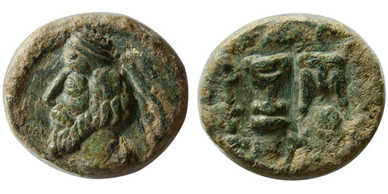 KINGS of PARTHIA. Phraates IV (37-2 BC). Æ dichalkos (2.25 gm; 13 mm). Mithradat...