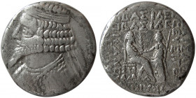 KINGS of PARTHIA. Tiridates (29-27 BC). AR tetradrachm. Seleukeia on the Tigris.