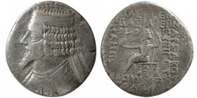 KINGS of PARTHIA. Tiridates. (29-27 BC). AR tetradrachm. Dated year 285 SE.