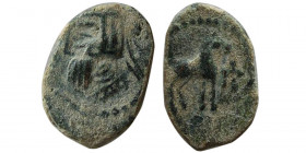 KINGS of PARTHIA. Artabanos IV (AD 10-41). Æ chalkos. Rhagae mint.