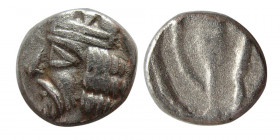 KINGS of PERSIS, Uncertain King II (1st century AD). AR hemiobol.