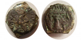 SASANIAN KINGS. Ardashir I. 211-224 AD. Æ. Rare.