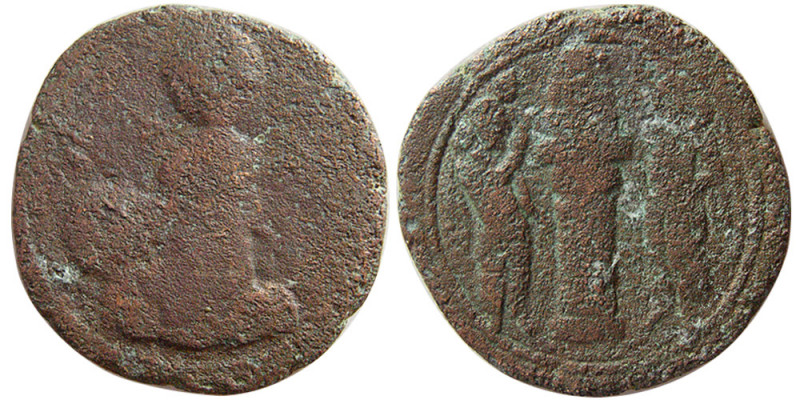 SASANIAN KINGS, Hormizd I, 272-273 AD. Æ unit (14.84 gm; 29 mm). obverse, Hormiz...