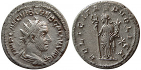 ROMAN EMPIRE. Trebonianus Gallus.  251-253. AR Antoninianus.